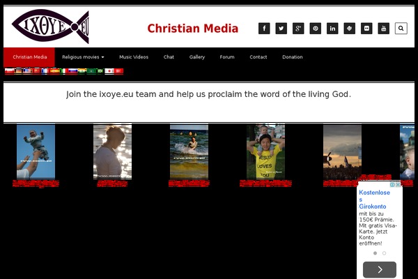 Site using Grid-gallery-ready plugin