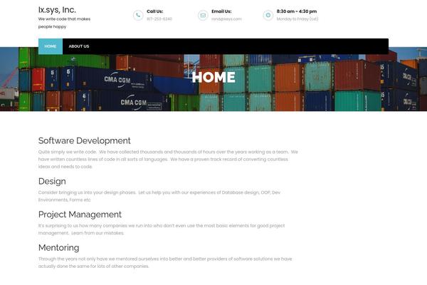 Transportex theme site design template sample
