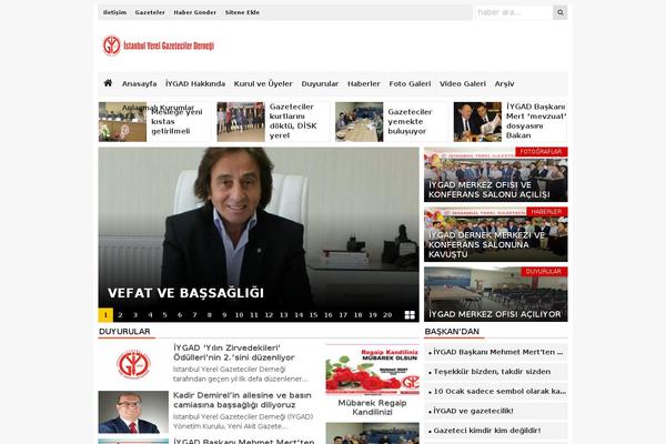 Thehaberv3 theme site design template sample