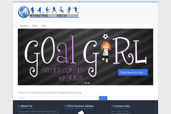 Accelerate theme site design template sample