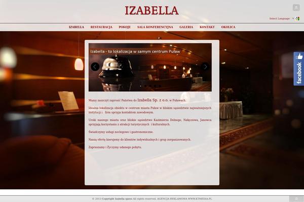 Fullscreen theme site design template sample