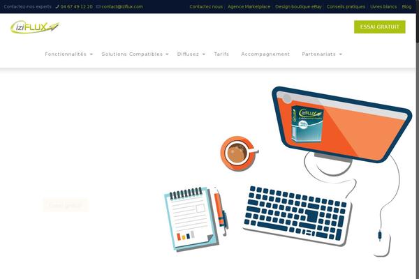 Wpserveur theme site design template sample
