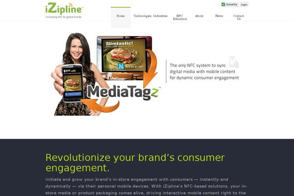 izipline.com site used Quickstep