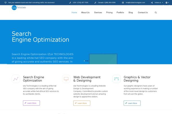 SEOWP theme site design template sample