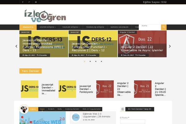 Chillnews theme site design template sample