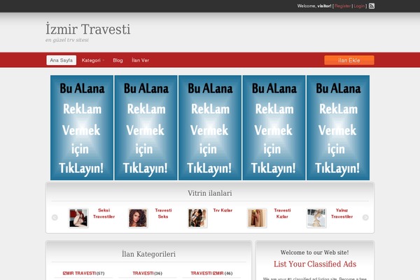 ClassiPress theme site design template sample