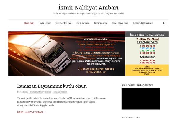 Graphy theme site design template sample