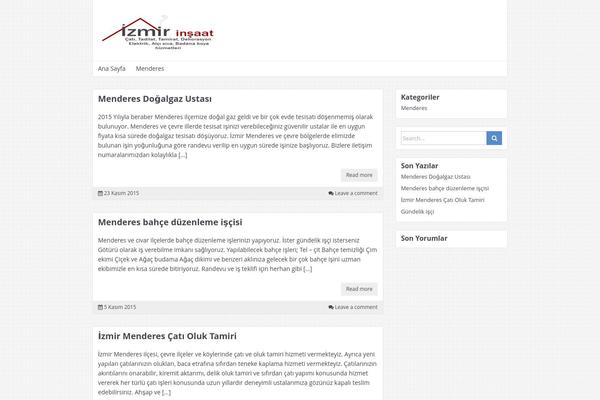 NEBlue theme site design template sample