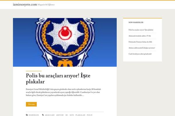 izmirsosyete.com site used Izmir