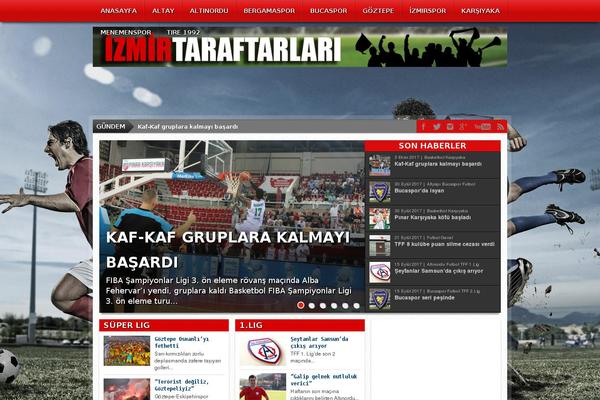 Gameday theme site design template sample