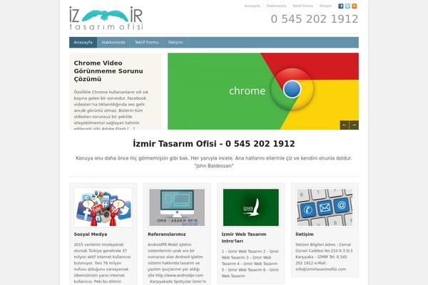 Catalyst theme site design template sample