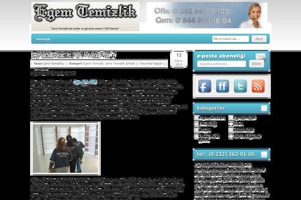 izmirtemizlik.com.tr site used Weblebi