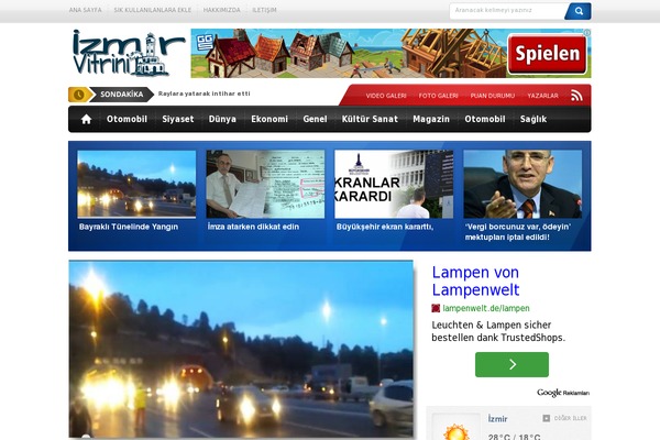 izmirvitrini.com site used Yrehber