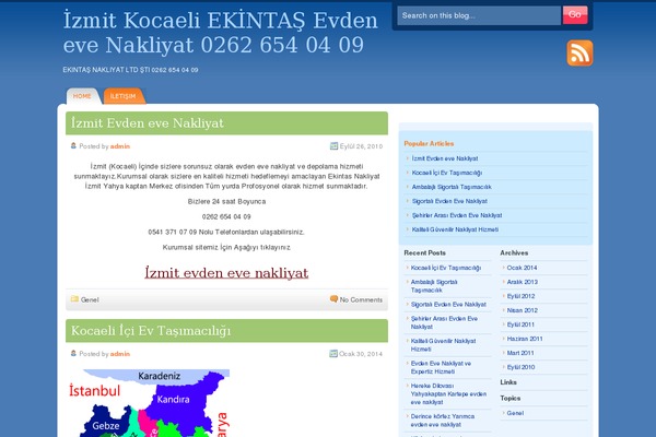 izmitevdenevenakliyat.web.tr site used DeepBlue