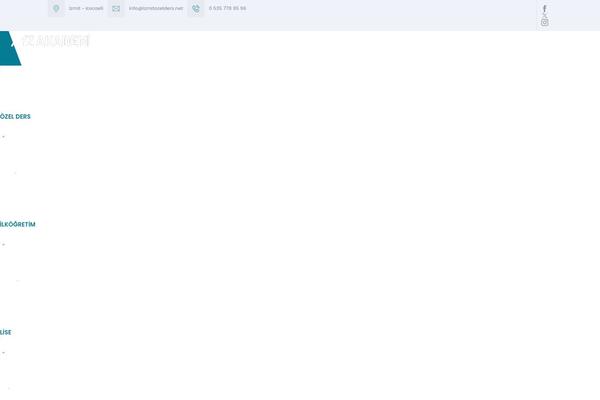 Denge theme site design template sample