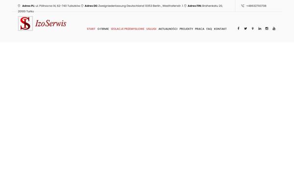 Invetex theme site design template sample
