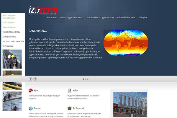 Inspire theme site design template sample
