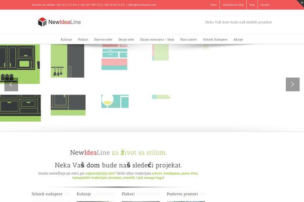 Avada-theme theme site design template sample