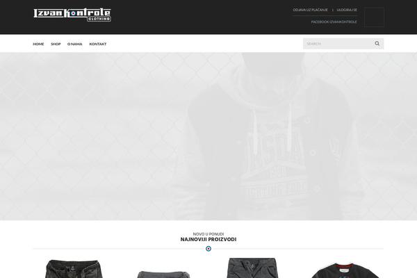 UberStore theme site design template sample