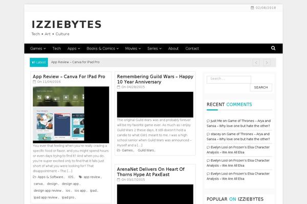 Carton theme site design template sample