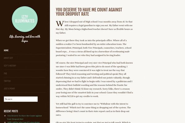 Stitch theme site design template sample