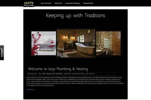 izzysplumbing.com site used Pai