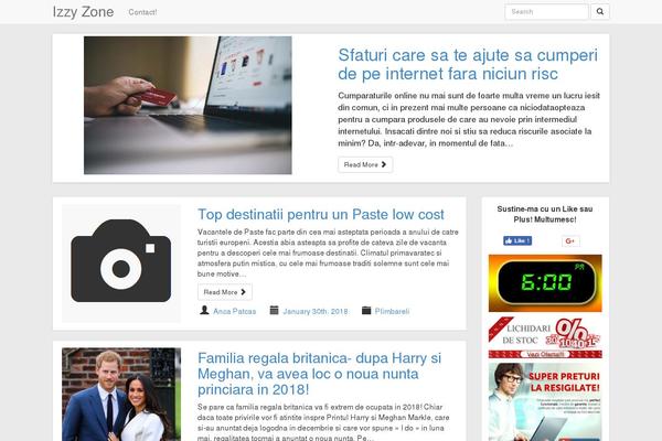 Takeoff theme site design template sample