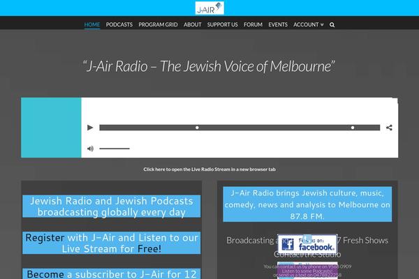 Soundwave theme site design template sample