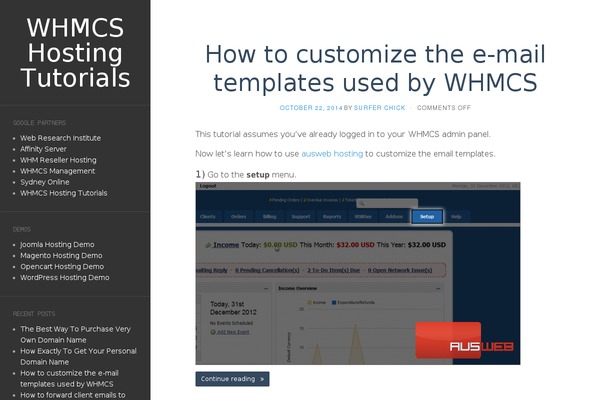 Flat theme site design template sample
