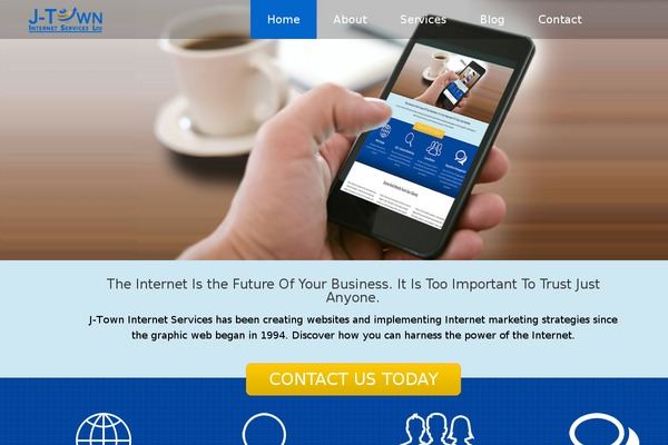 jtown theme websites examples
