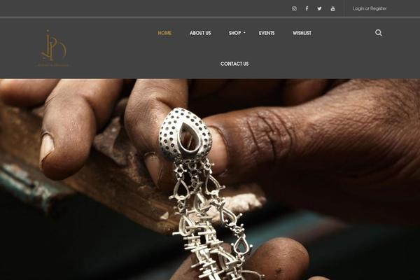 Hermes theme site design template sample