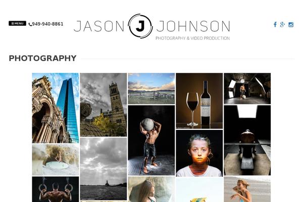 Gridsby theme site design template sample