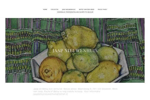 Site using WordPress Image Hover Lite plugin