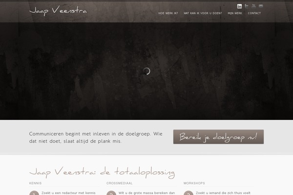 inFocus theme site design template sample
