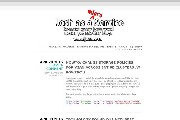 Chunk theme site design template sample