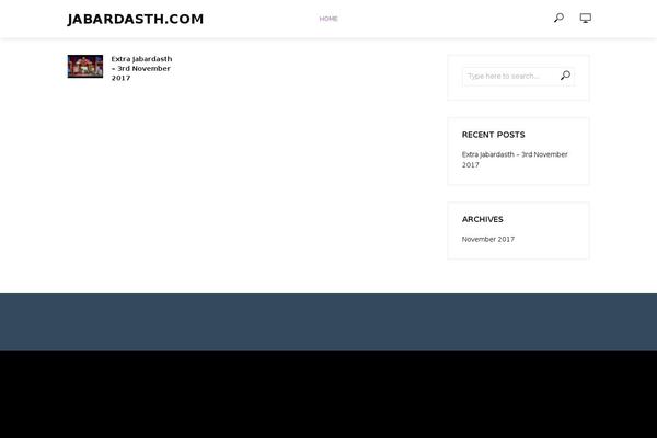 Twenty Seventeen theme site design template sample