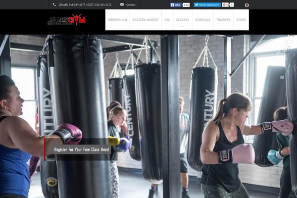 Fit Wp theme site design template sample