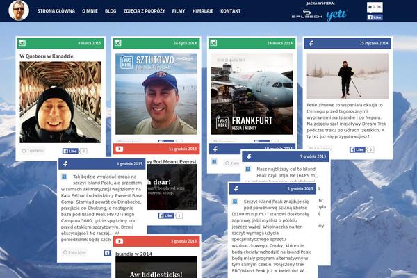 Bayside theme site design template sample