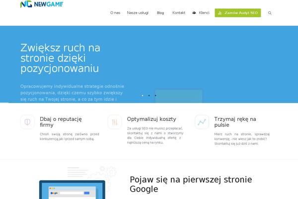 Divi theme site design template sample
