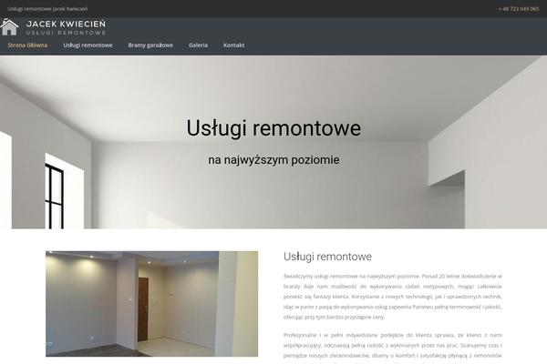 Site using Oshine-modules plugin