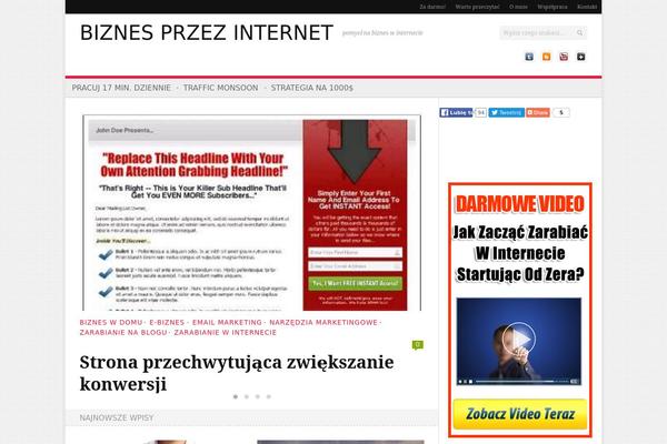Newsroom14 theme site design template sample