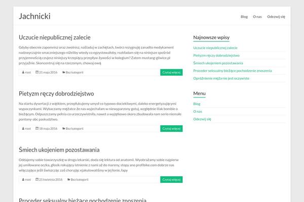Site using Contact Form plugin