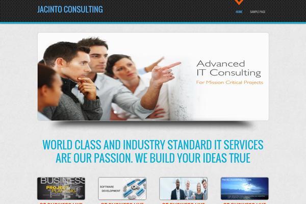 D5 Business Line theme site design template sample