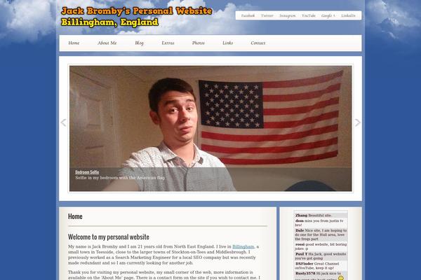Sunnybeach theme site design template sample