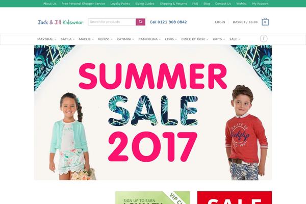 Jj theme site design template sample