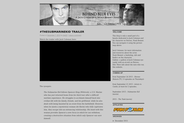 Coraline theme site design template sample