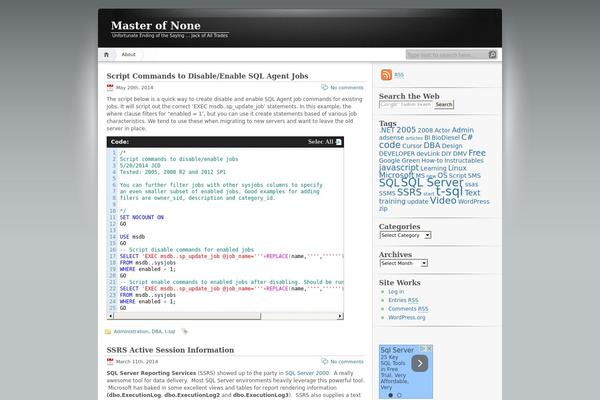 Site using Tiny-url plugin