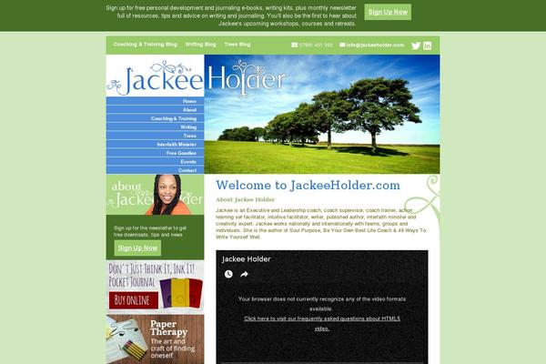 Site using Compact WP Audio Player plugin