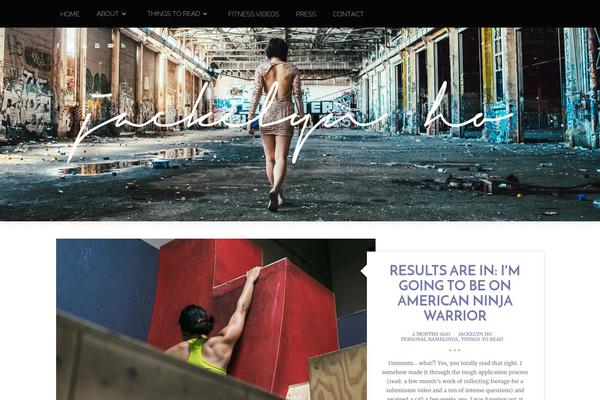 Tempest theme site design template sample