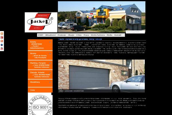 Site using JQuery Mega Menu Widget plugin